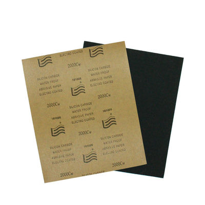 کاغذ ساینده کاغذ Emery Cloth Silicon Carbide ساینده Carborundum